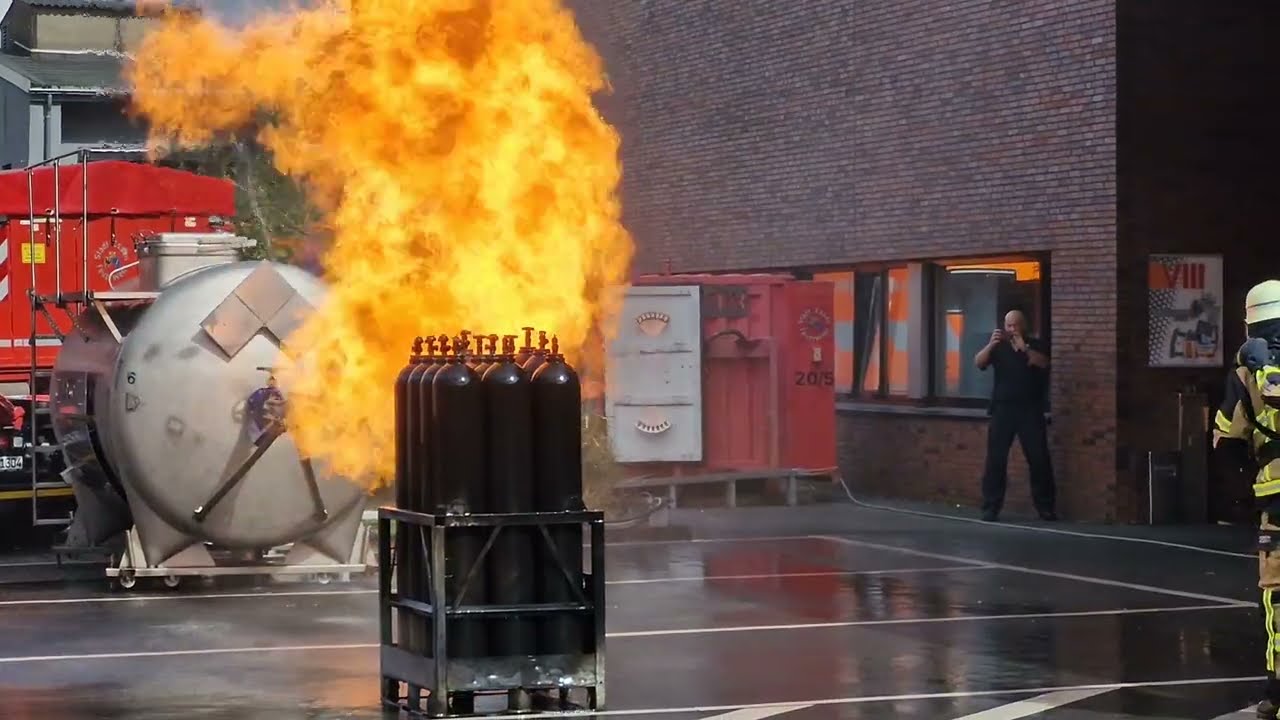 🚒 TdoT 2025 Feuerwehr Essen 🚒 - 🔥 Industriebrand Vorführung 🔥