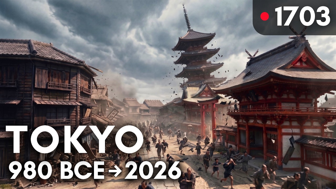 Evolution of Tokyo | Fixed-Camera Timelapse: 3000 Years of The Kanto Plain