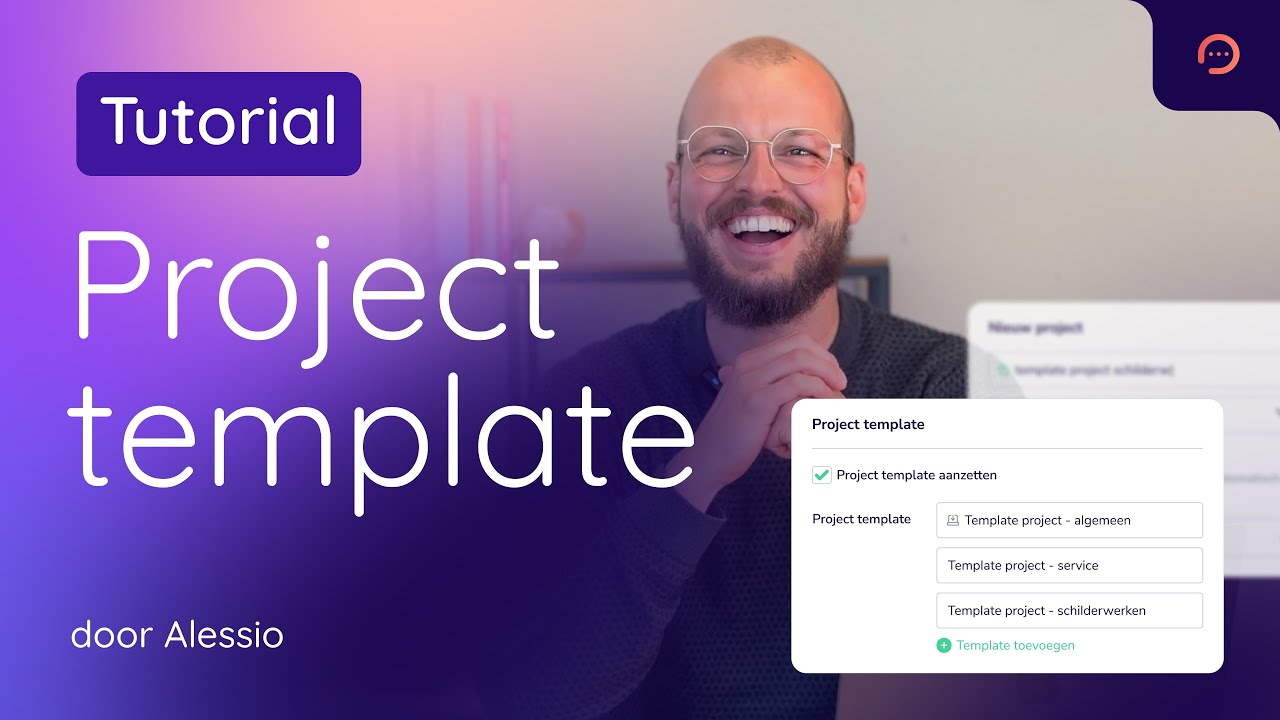 Projecttemplates in Woub, zo werk je sneller en gestructureerd aan elk bouwproject | Woub tutorial