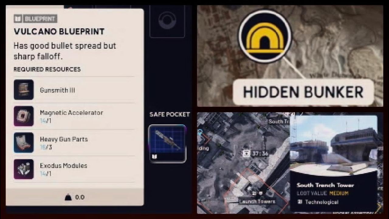 Where I found a EPIC Vulcano Blueprint in ARC RAIDERS