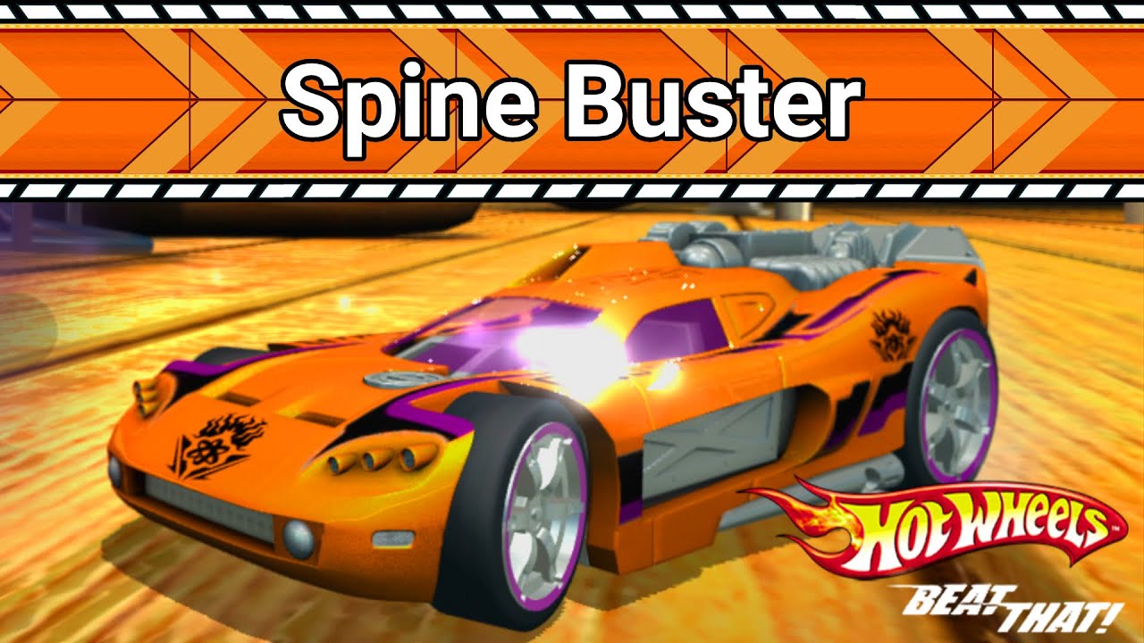 Hot Wheels: Beat That! - Spine Buster gameplay in Multi-Lane Mash