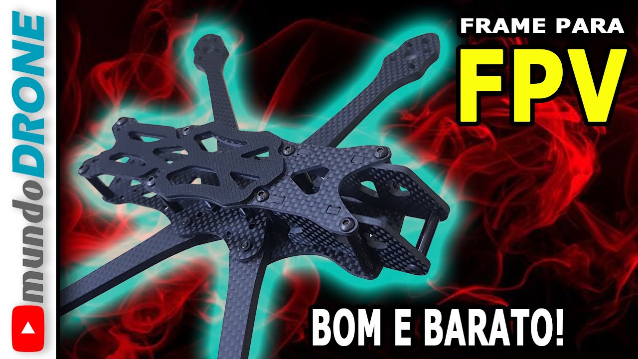 ACHEI UM FRAME PARA DRONE FPV INCRÍVEL E BARATO !