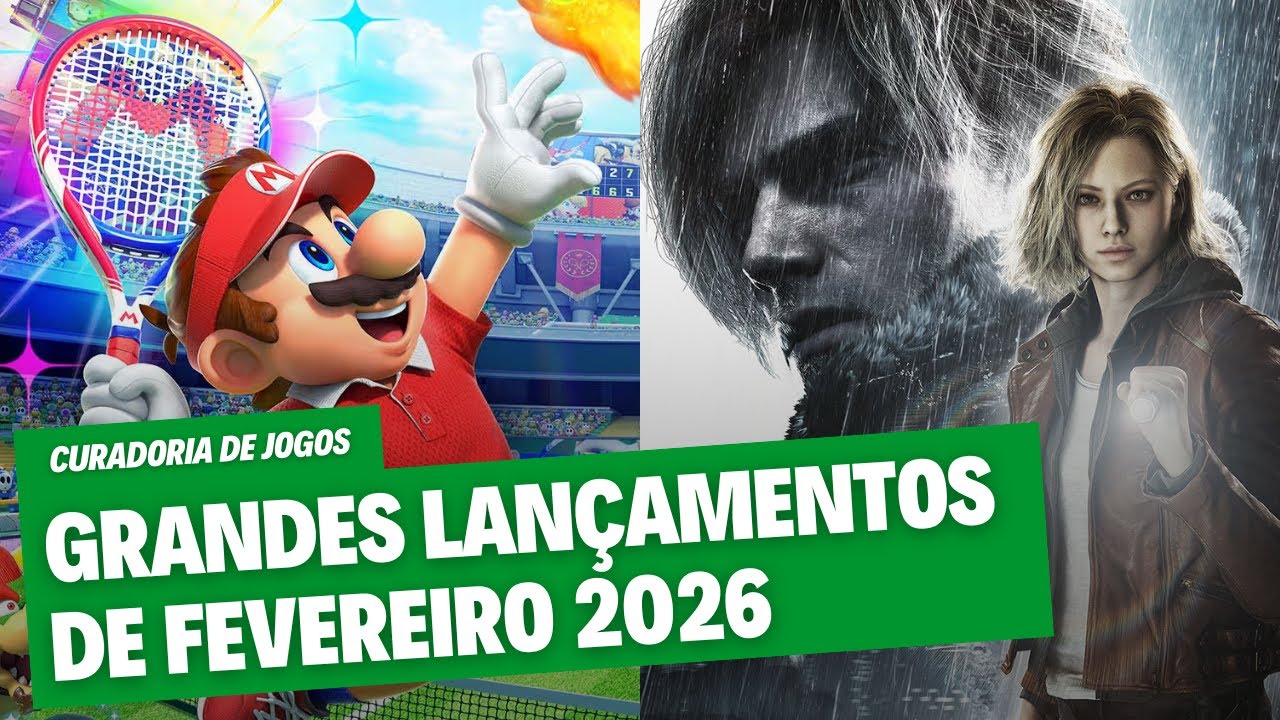 Os grandes lançamentos de jogos em FEVEREIRO 2026: TOP 28 games para PC, consoles e mobile