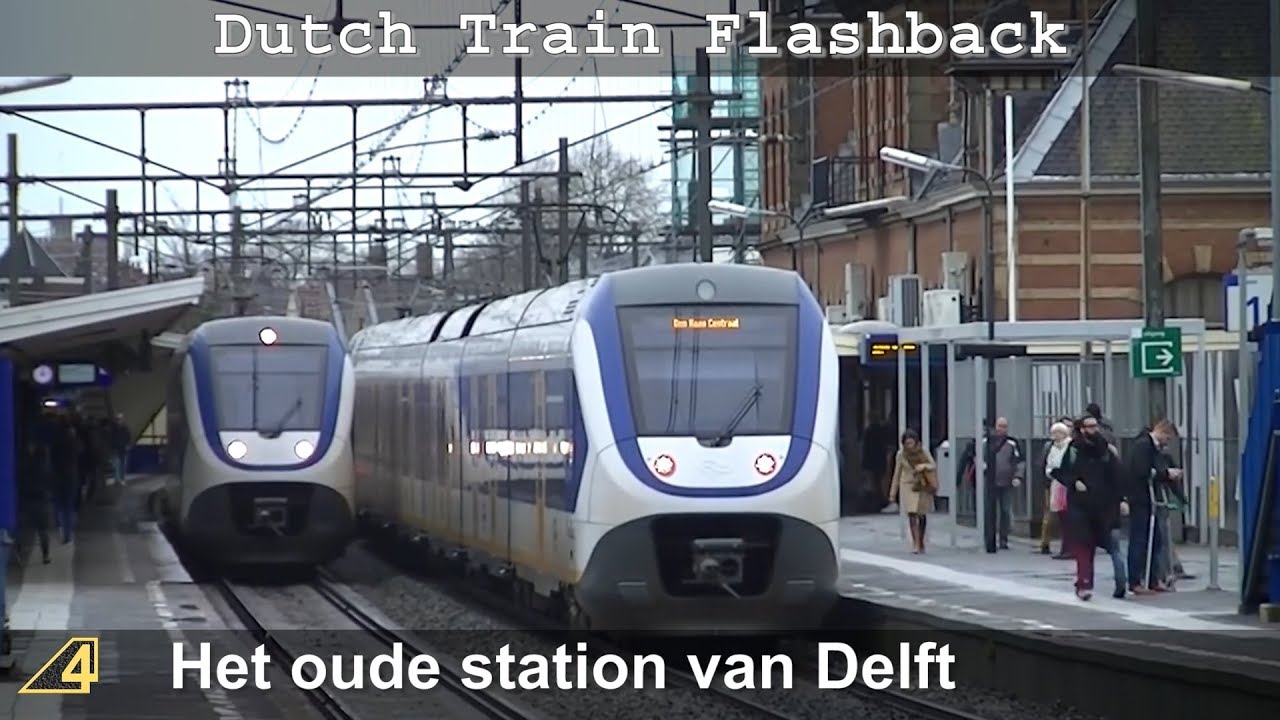 Dutch Train Flashback: Het oude station van Delft