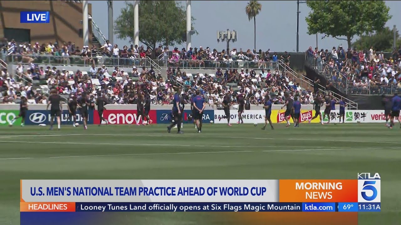 U.S. Men&rsquo;s National Team begins World Cup training in Southern California