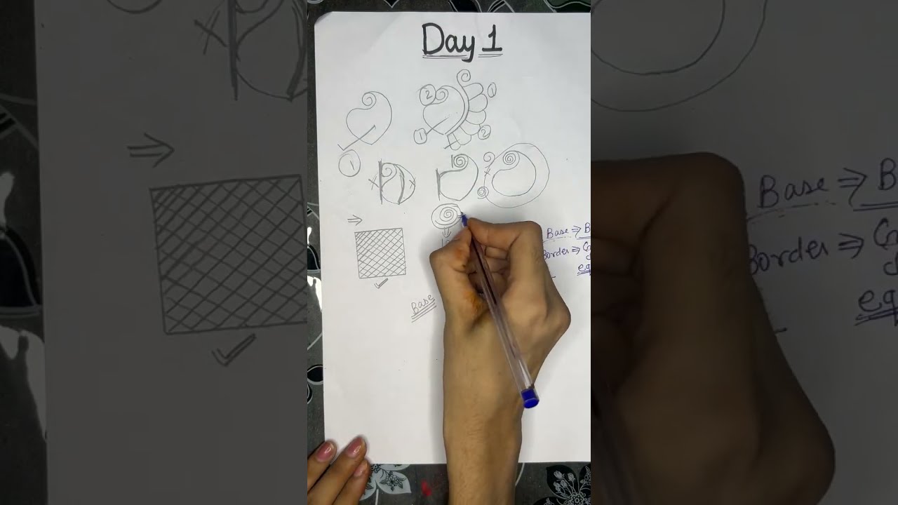 Free Live Mehandi Class Day 1 | Tanisha Mehandi Tutorial 