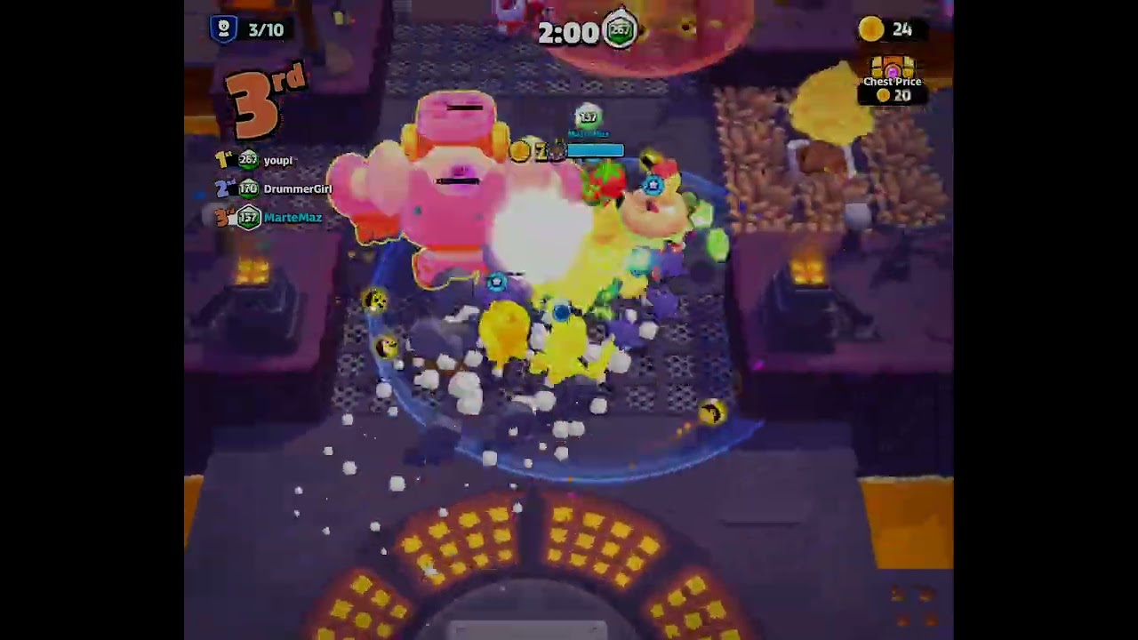 Squad Buster. First time last man standing. Golum Attack.