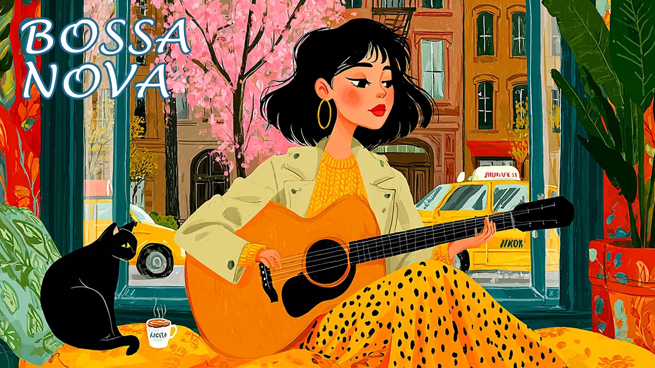 Smooth Morning Bossa Nova ☕🎶 Gentle Jazz Covers for Happy Moods, Work & Relaxation