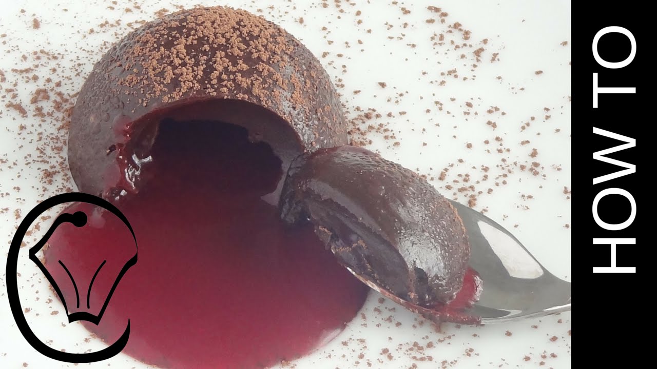Dark Chocolate Truffles filled with Raspberry Sauce by Cupcake Savvy's Kitchen