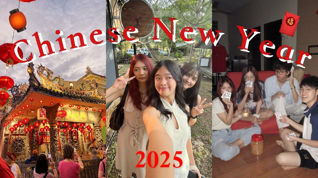 🇲🇾新年vlog 🧧🏮🧨| 我的新年假期怎么过 | 第一次去槟城庙会| spent time with my family and friends ❤️