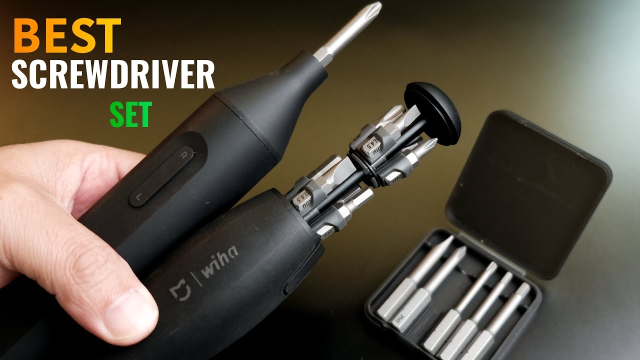 Best Cordless Screwdriver Set and Manual - Must have tools