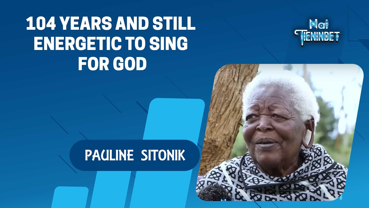 104 Years and Still Energetic to Sing for God - Pauline Sitonik