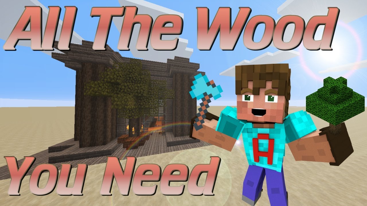 How to Make a Tree Farm in Minecraft | Semi Automatic Minecraft Tree Farm | Easy Redstone Tutorial