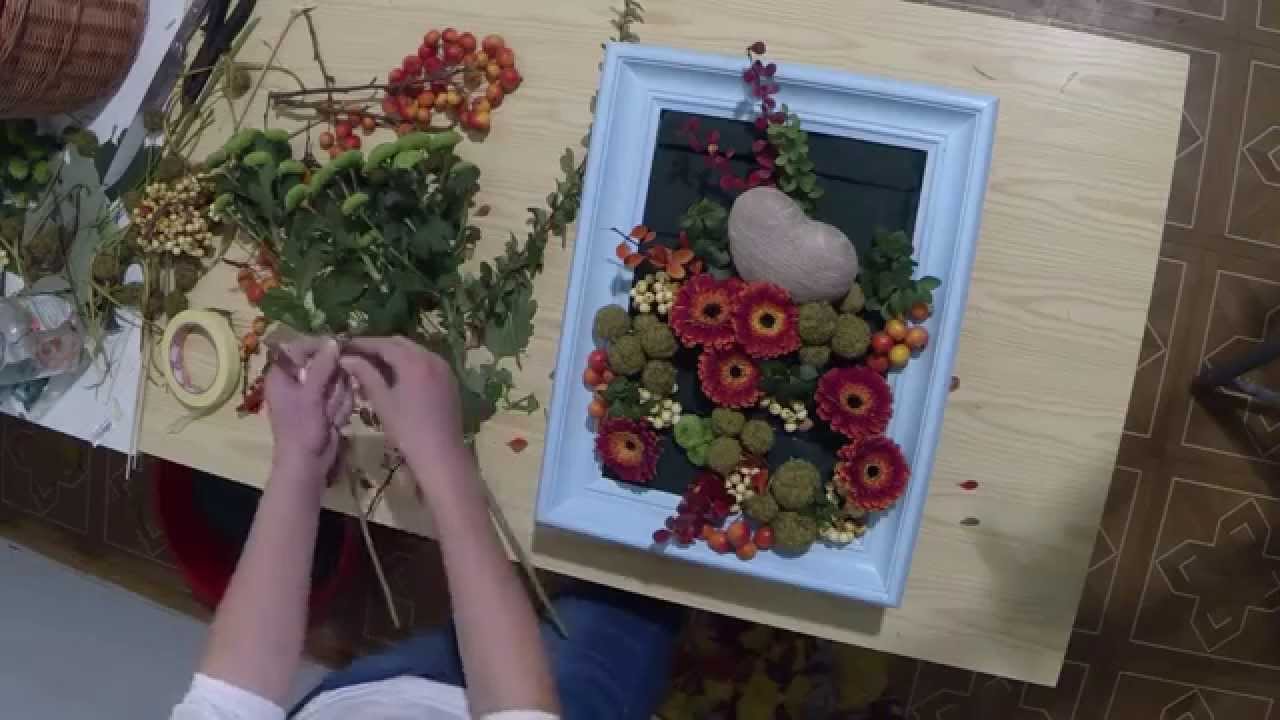 Jak zrobić dekorację z suszonych kwiatów?