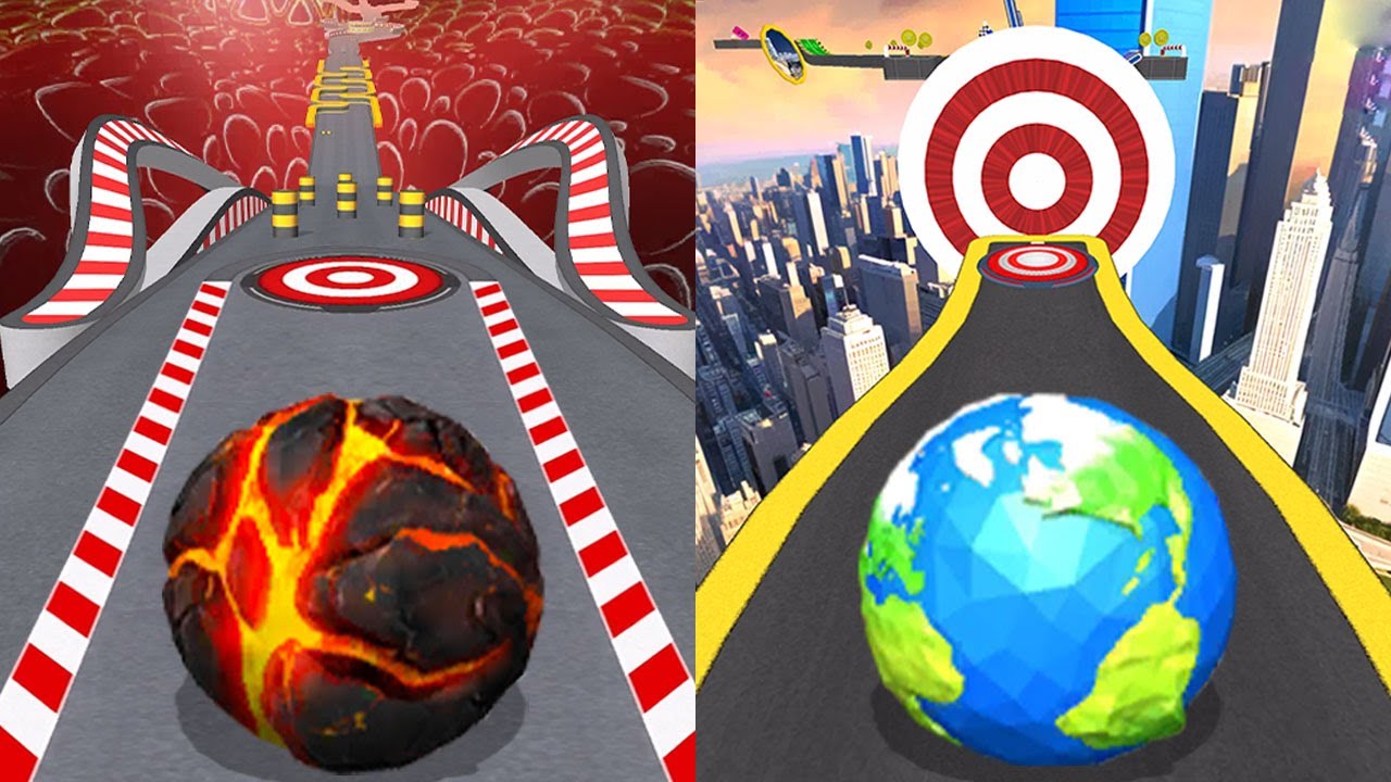 🌈 Going Balls VS Action Balls, Rolling Balance Ball, Rollance Adventure Ball, Space Rolling Balls