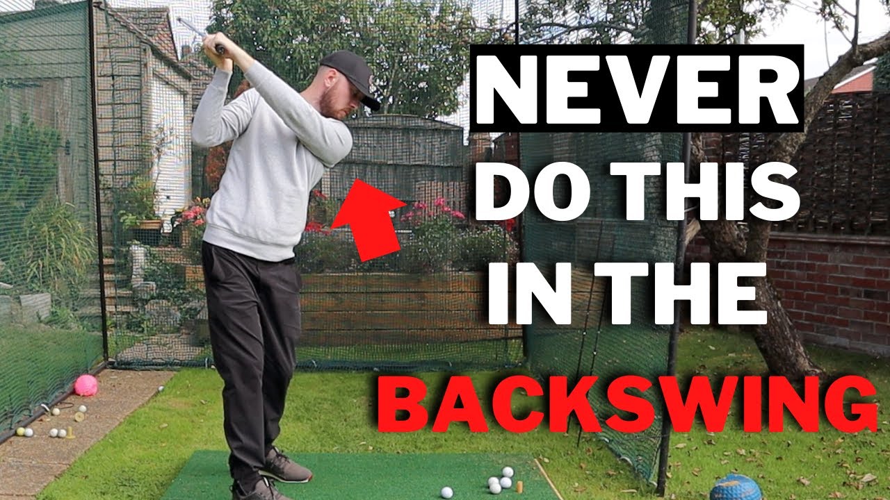 NEVER DO THIS MOVE IN THE GOLF BACKSWING - Don't Lift Your Left Shoulder