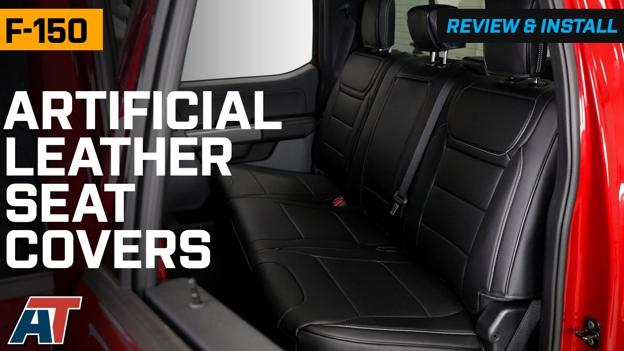 2021-2025 F-150 Premium Artificial Leather Front and Rear Seat Covers Review & Install