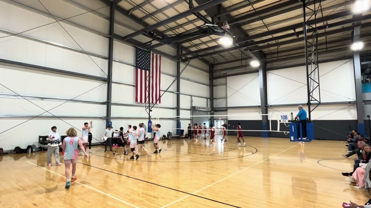 Carolina ice boys volleyball 17u vs CPVC 18s set 3