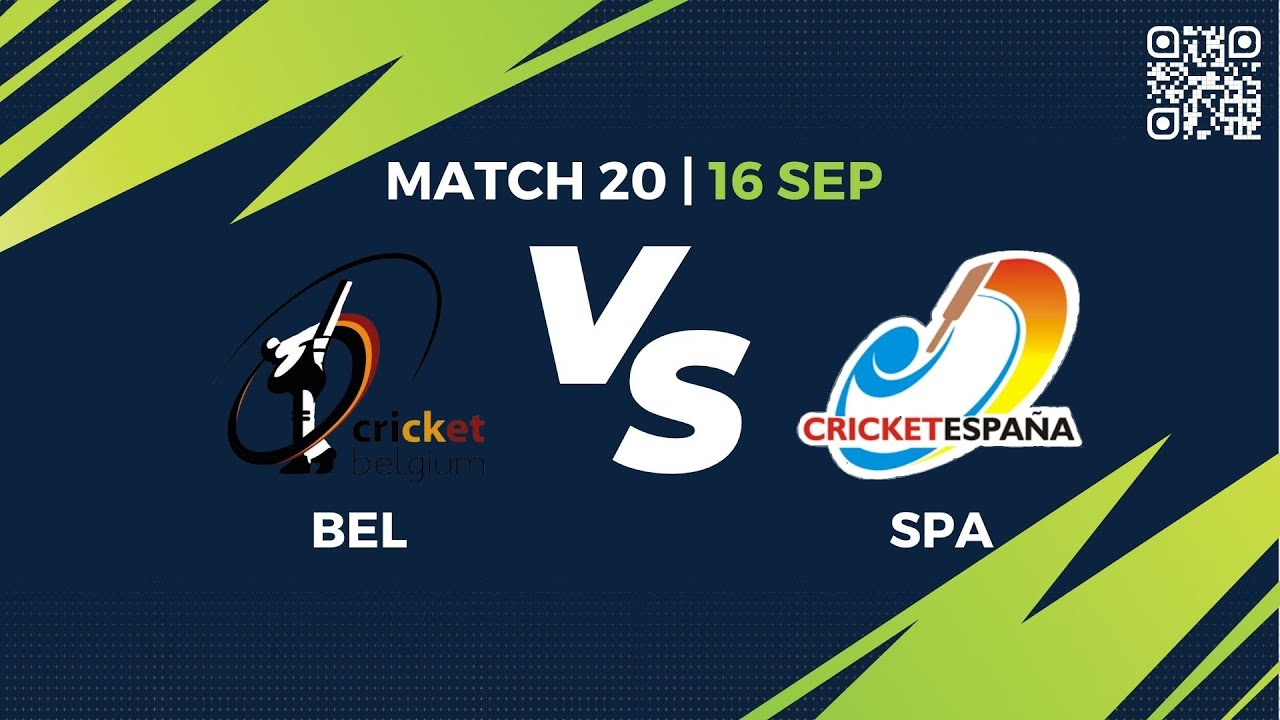Match 20 - BEL vs SPA | Highlights | Dream11 European Cricket Championship Day 4 | ECC21.020