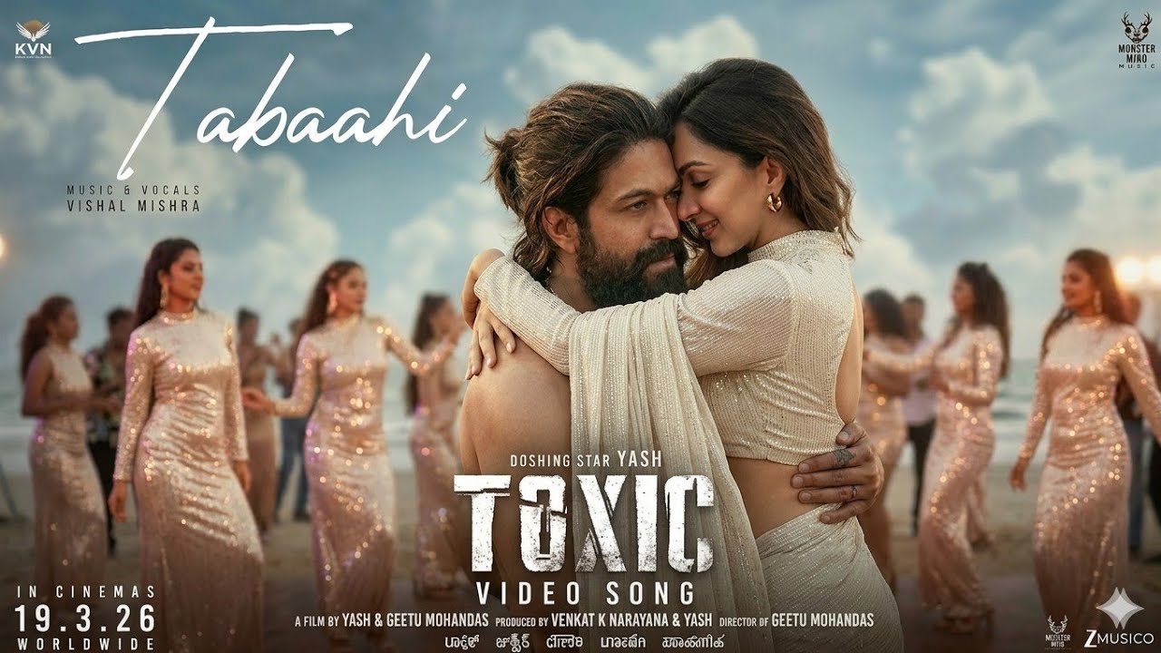 TABAAHI - TOXIC Item Song | Yash & Kiara Advani | AI Fan Made Concept Video  | Vishal Mishra Style 