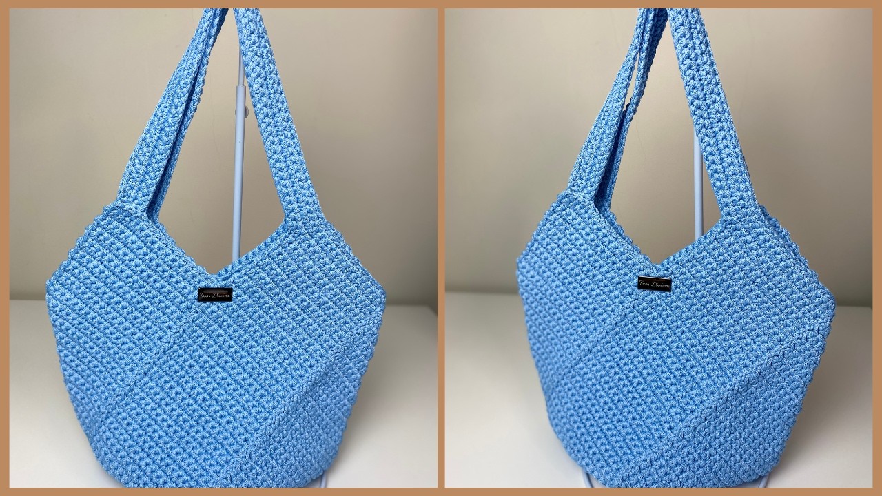 BOLSA DE CROCH&Ecirc; PASSO A PASSO| BOLSA L&Iacute;RIO