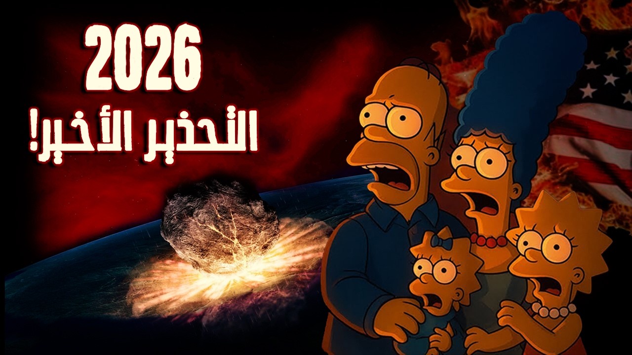 تنبؤات مرعبة من عائلة سيمبسون لعام 2026... هل نقترب من الكارثة؟