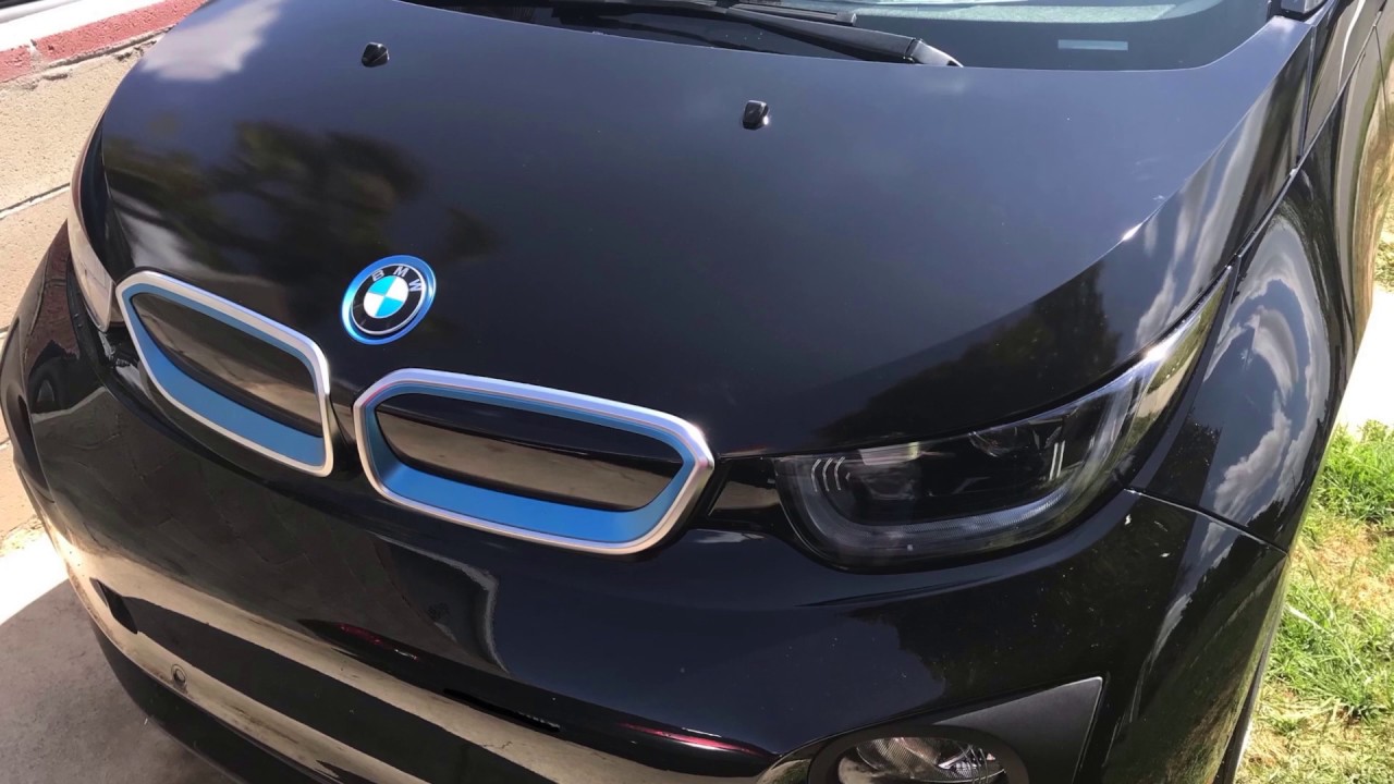 Wrapping my BMW i3 with Gloss Black Avery SW900