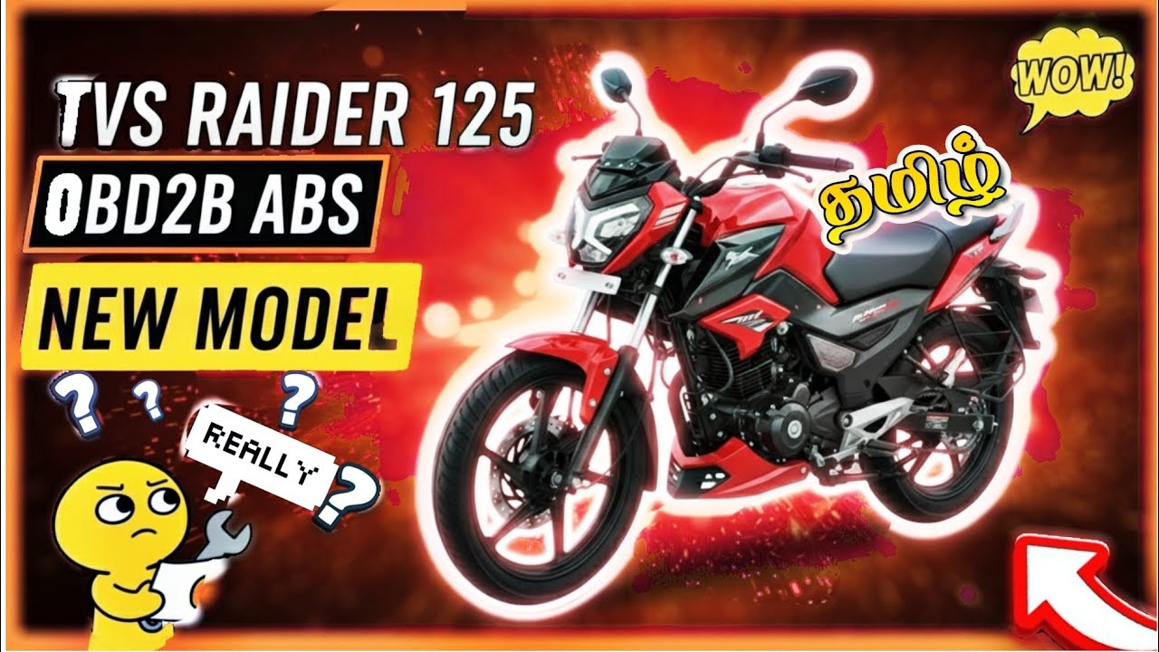 TVS Raider ABS 2025 Review | New Model Features, Mileage, Price in Tamil | Best 125cc Bike?