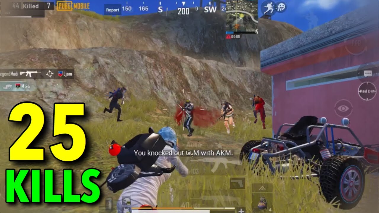 4 ENEMIES RUSHED ME & THIS HAPPENED | PUBG MOBILE