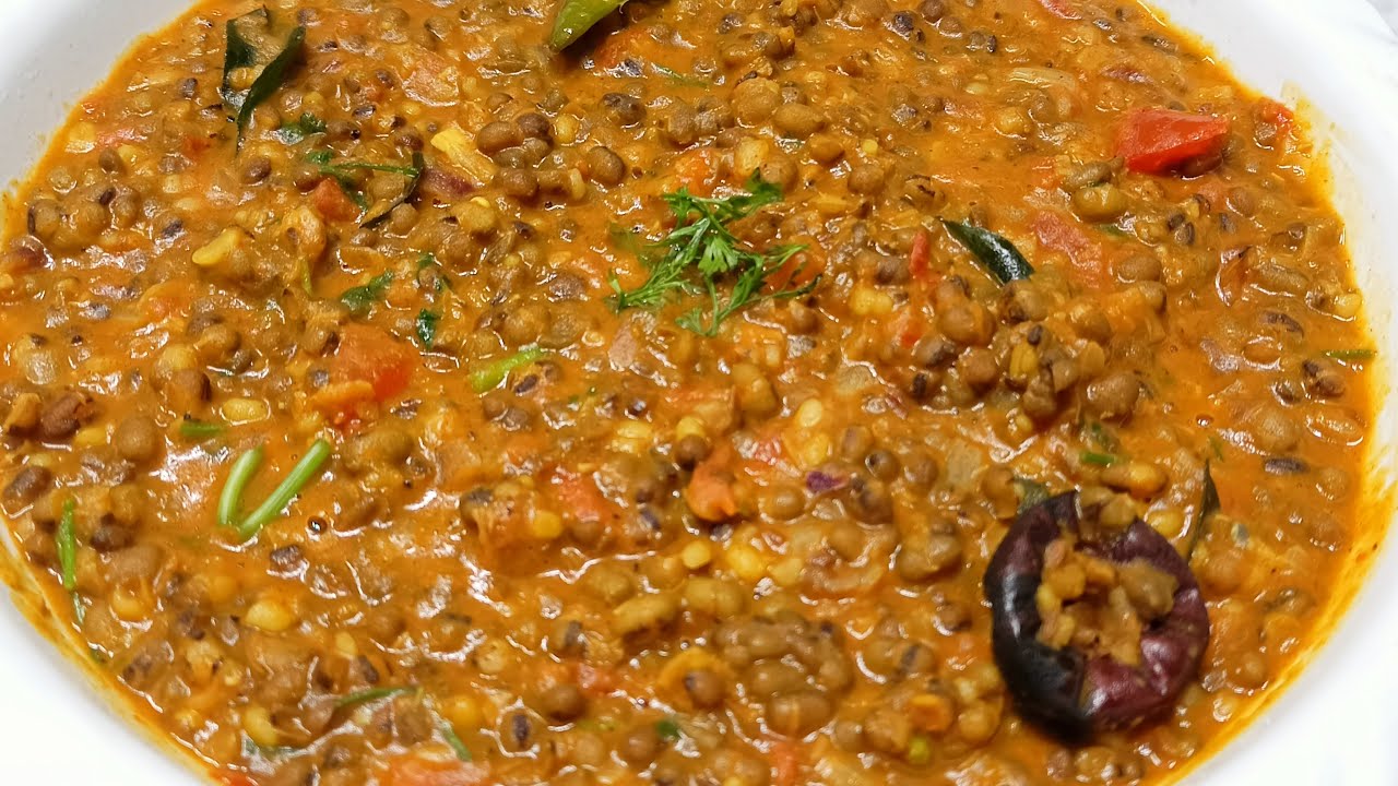 ಹೆಸರುಕಾಳು ಗ್ರೇವಿ | GREEN GRAM GRAVY | HESARU KAALU CURRY