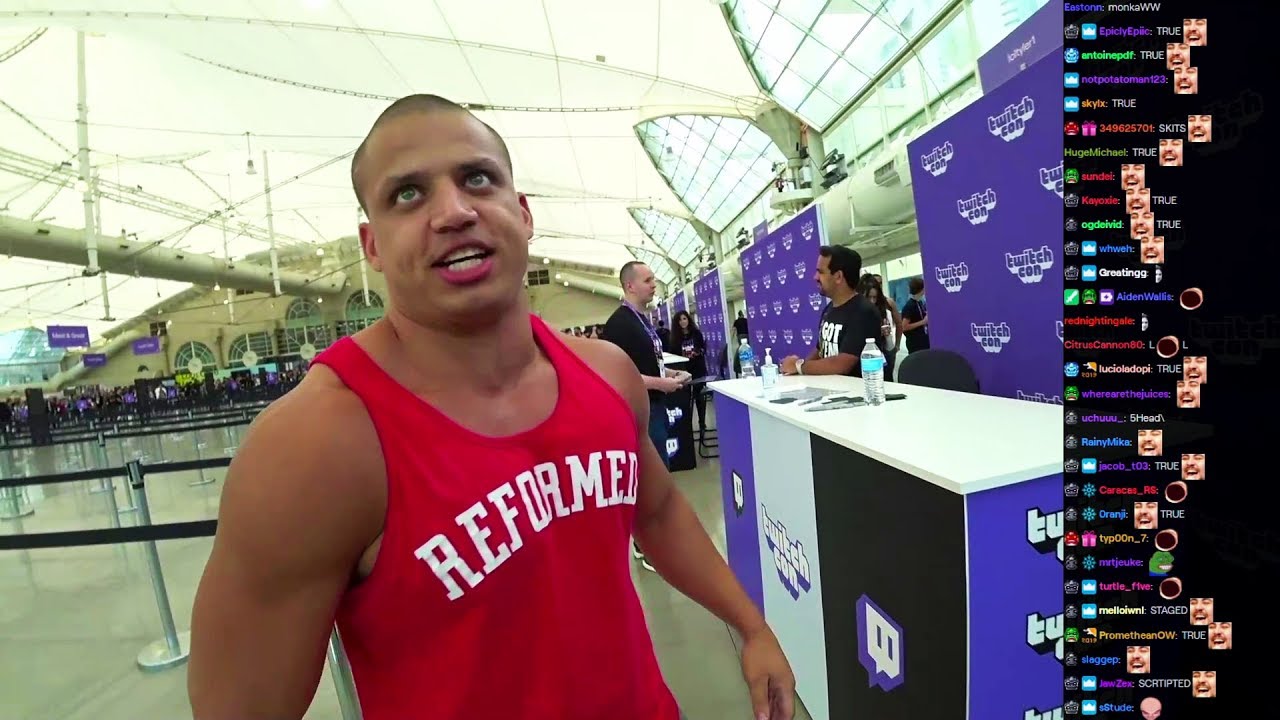XQC MEETS TYLER1 AT TWITCHCON 2019