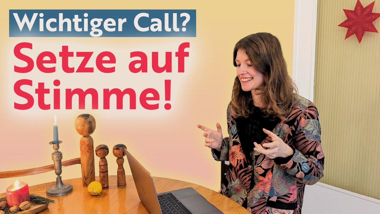 Besser sprechen in Zoom & Teams: Profi Tipps für deine Stimme