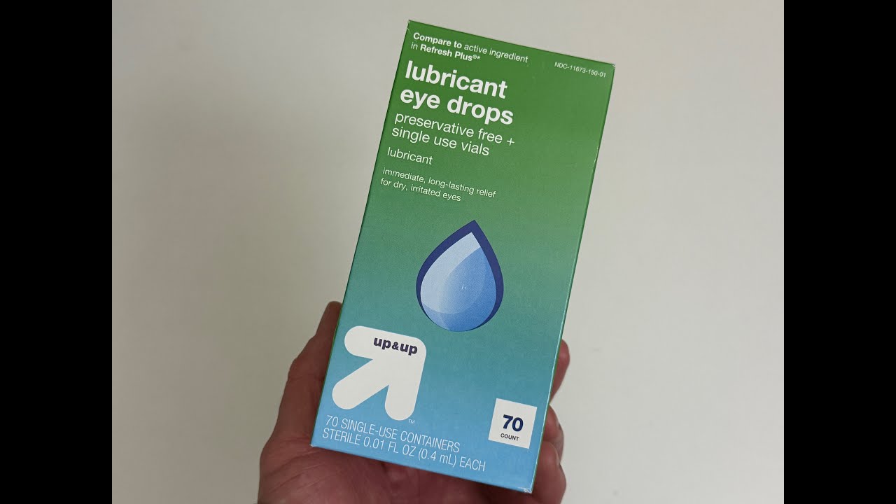Up & Up Lubricant Eye Drops Unboxing!