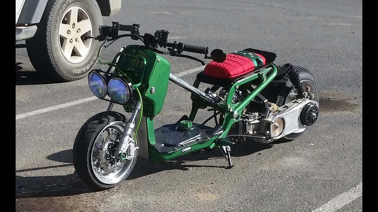 custom gy6 honda ruckus
