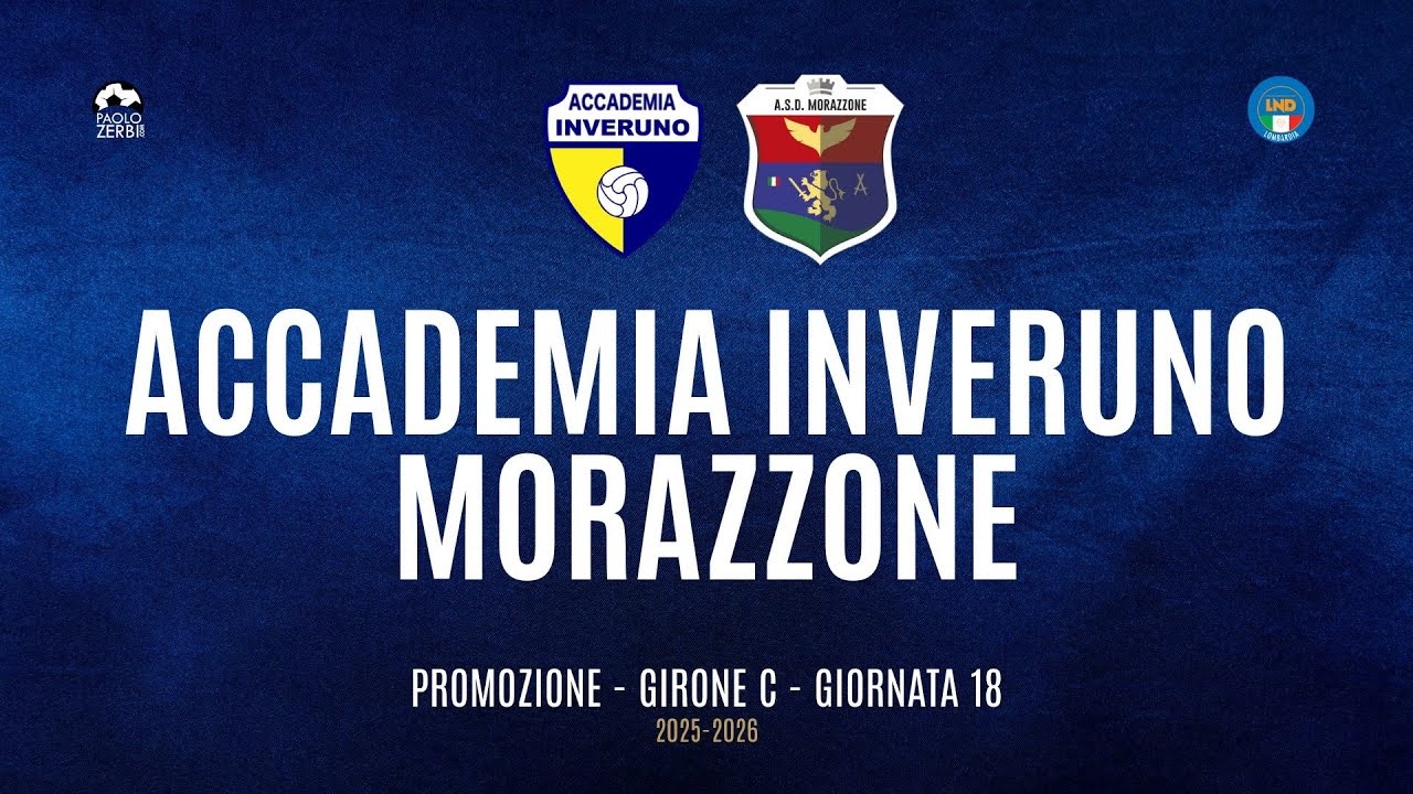 [HIGHLIGHTS] Promozione Girone C 25/26 | Giornata 18 | Accademia Inveruno - Morazzone