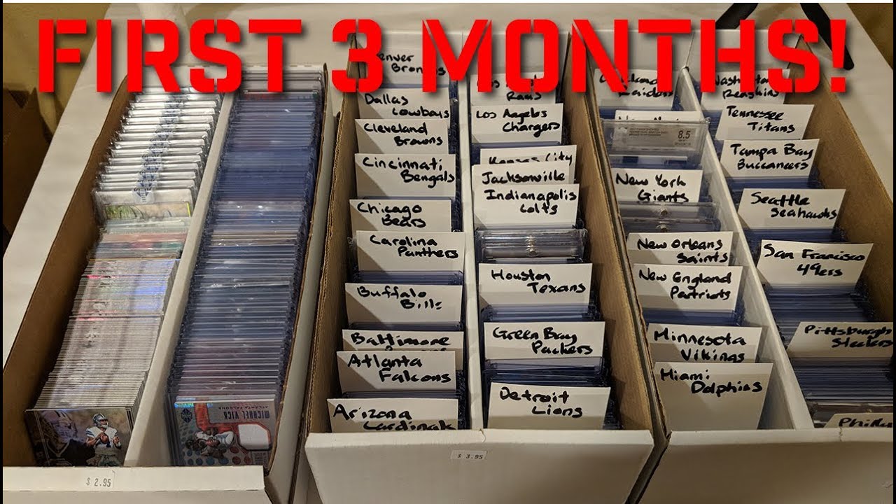 My First 3 Months Collecting Football Cards | Ep37