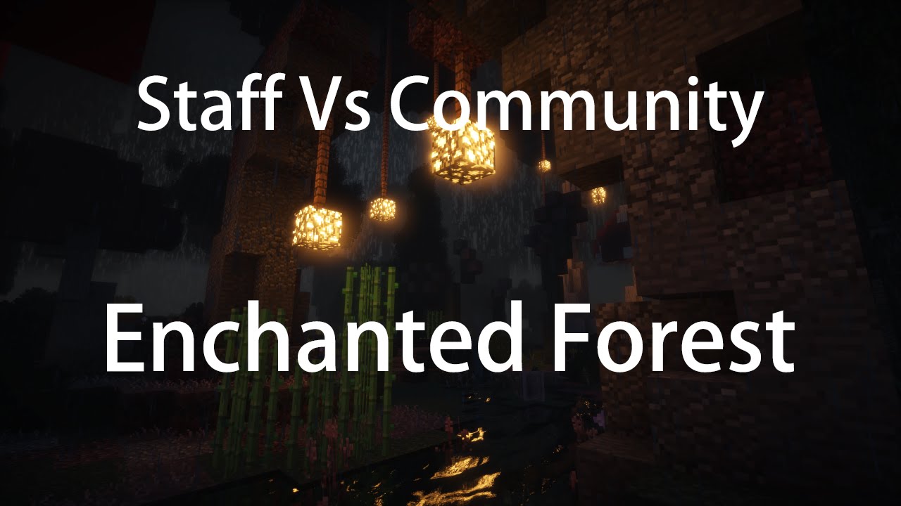 Build Battle Staff vs Community: Enchanted forest [Cinematic]