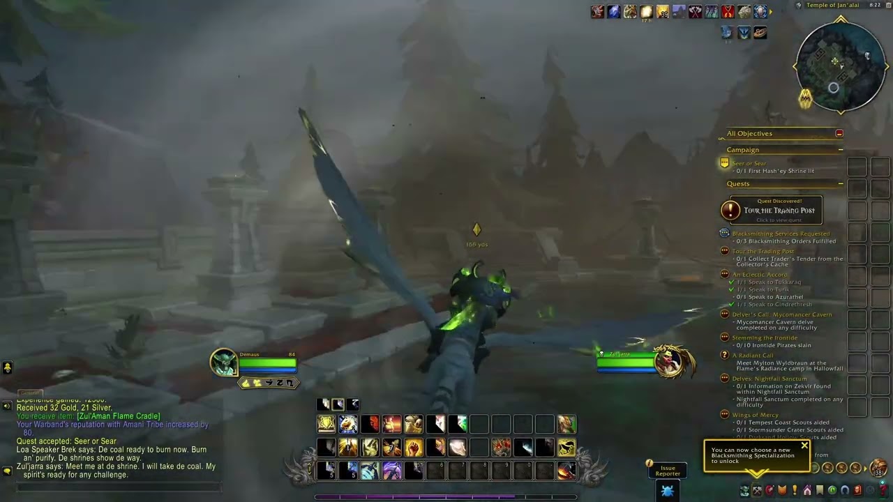 Wow Midnight beta Main Campaign Zulaman Part 5