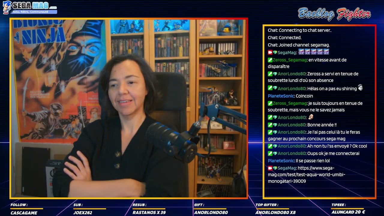 [Twitch] Live du 14/01/2026: Deep Fighter #1 : découverte de ce jeu Dreamcast méconnu