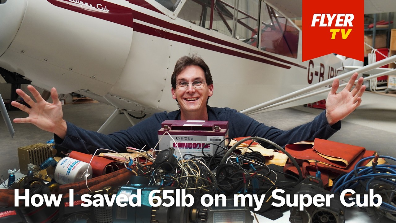 How I saved 65lb on My Super Cub