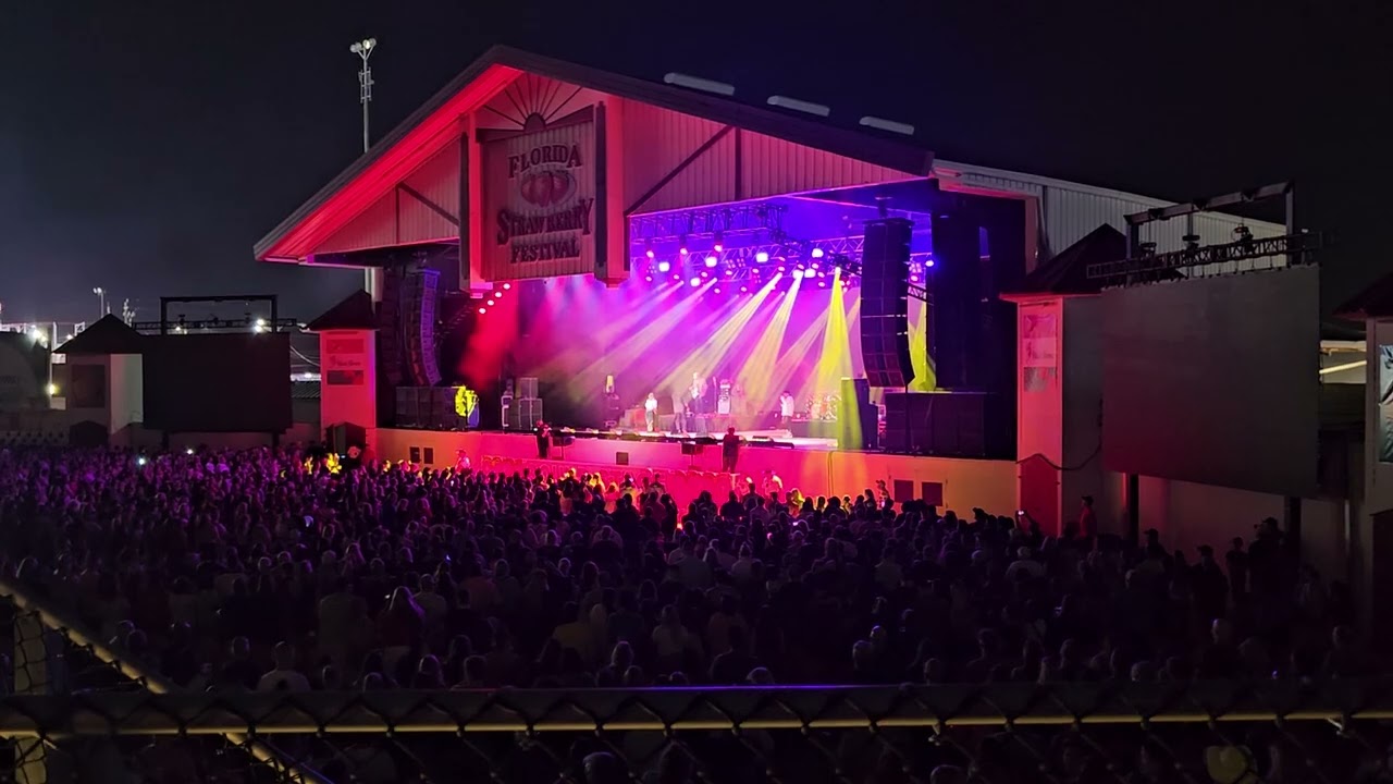 Black Eyed Peas @ My First Ever Trip to The Florida Strawberry 🍓 Festival 3.2.24
