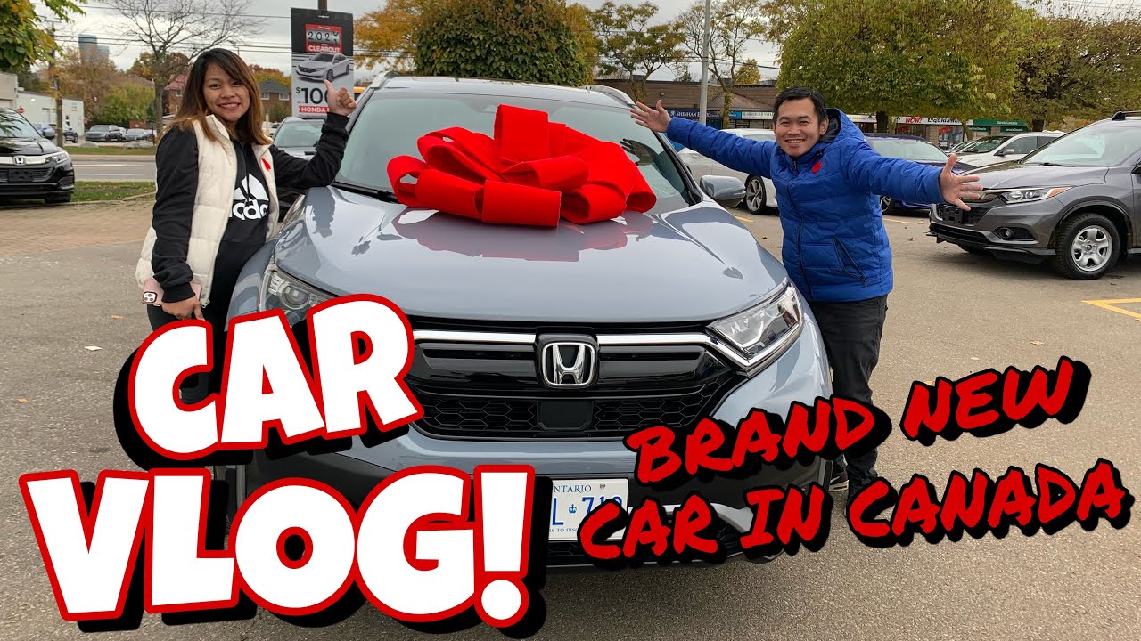 BRAND NEW CAR IN CANADA | HONDA CR-V EX-L 2020 | CAR VLOG | CR V |Buhay Canada | Sarkie & Eileen