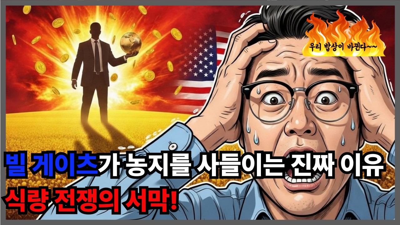 빌 게이츠가 농지를 사들이는 진짜 이유 | 식량 전쟁의 서막 #식량전쟁 #탄소배출권 #부의흐름