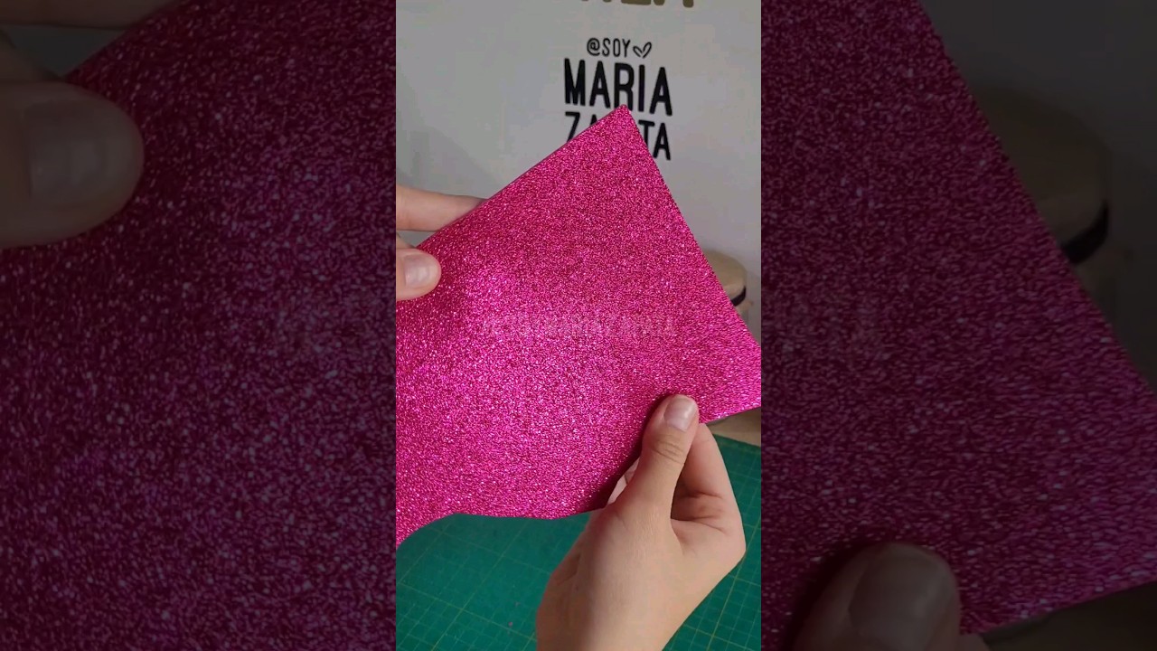 C&oacute;mo hacer mo&ntilde;os f&aacute;ciles con foami 🎀 #manualidades #mo&ntilde;os #lazos #cute #papeleriacreativa