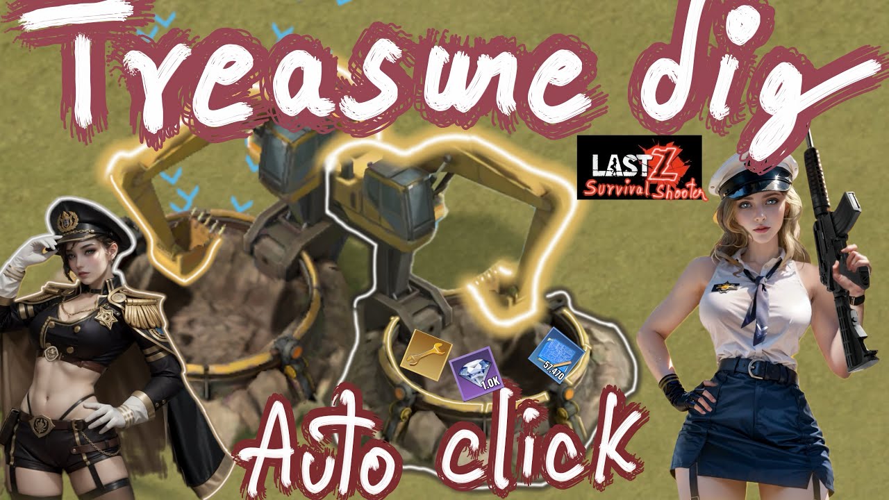 Last z survival | Treasure Dig | Easy way Trick ||