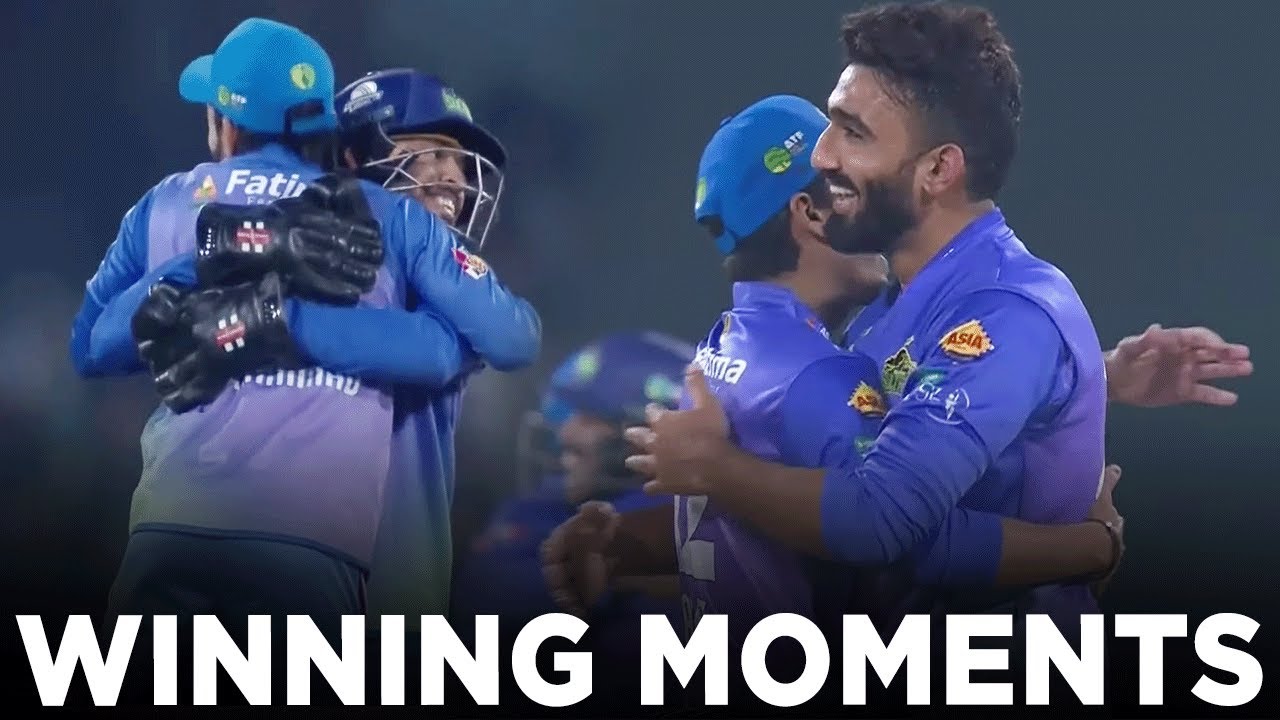 Winning Moments | Lahore Qalandars vs Multan Sultans | Match 14 | HBL PSL 9 | M2A1A