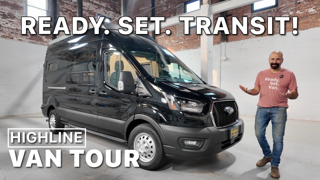 Ready. Set. Transit! | Highline on the 148 All Wheel Drive | Camper Van Build Tour