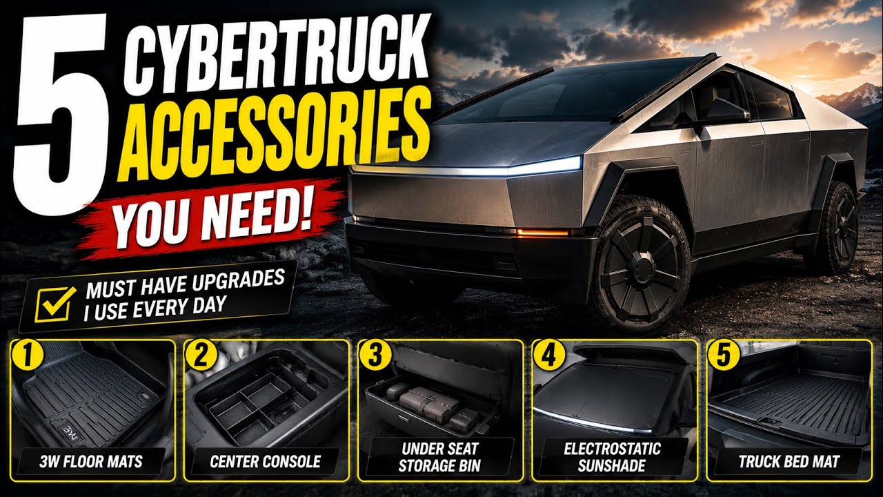 5 Cybertruck Accessories I&rsquo;d Buy Again (2026)