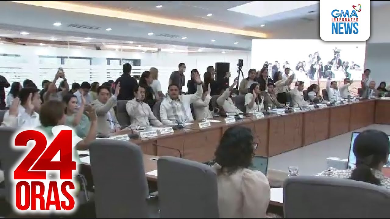 Pagbasura sa 2 impeachment complaints vs Pres. Marcos, pinagtibay ng House Justice... | 24 Oras