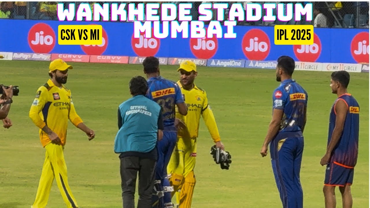 MI против CSK IPL 2025 на стадионе «Ванкхеде Мумбаи» | Билеты на скамейку запасных CSK | MS Dhoni...